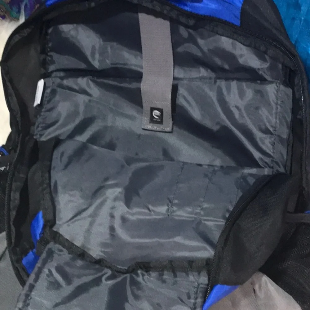 NEW eBay logo lightweight backpack adjustable basecamp